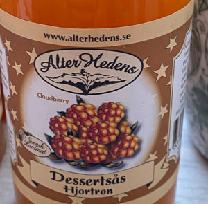 Hjortrondessertsoße - Moltebeersoße – Bild 3