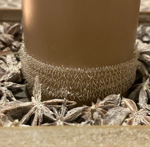 Bouillondraht silber – Bild 2