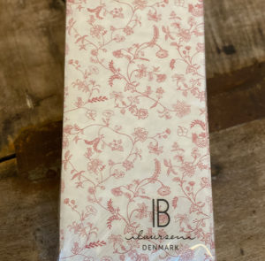 Serviette blumig rose – Bild 3