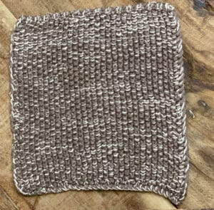 Topflappen Karde