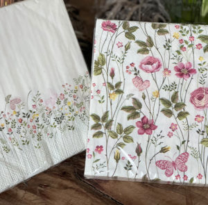 Serviette Äng och Sommar im Set (du sparst 0,90)