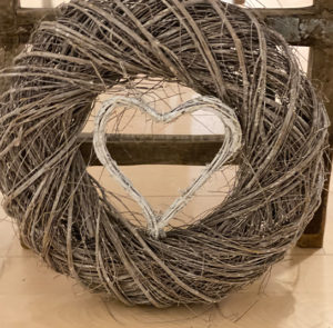 Weidenkranz white washed groß – Bild 7