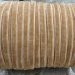 Band Samt beige pro Meter
