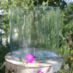 Glas groß