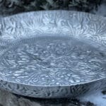 Blumenschale silber groß