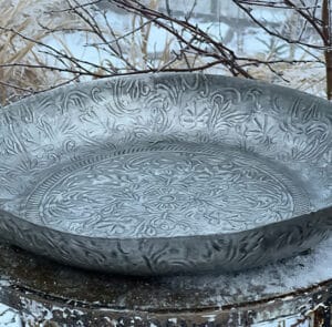 Blumenschale silber groß – Bild 2