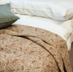 Paisley grün/golden/rost – Bild 5