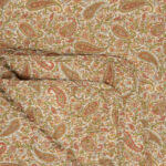 Paisley grün/golden/rost