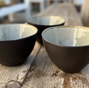 Schale handmade black – Bild 5