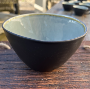 Schale handmade black – Bild 2