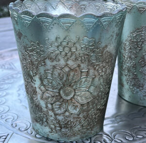 Windlicht, Vase Grön – Bild 8