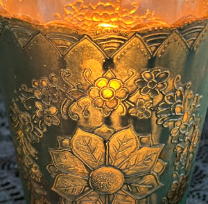 Windlicht, Vase Grön – Bild 2