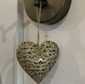 Herz gold/messing – Bild 3