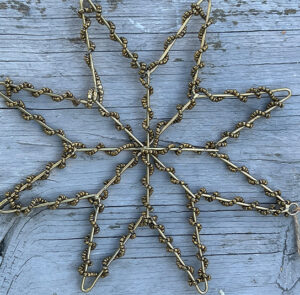 Perlenstern gold/messing – Bild 5
