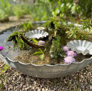 Pulsatilla Wasserschale groß – Bild 6