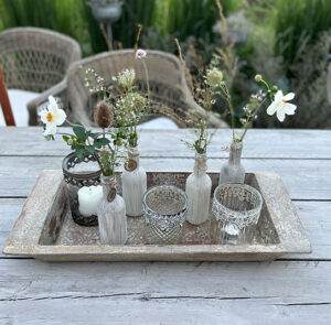 Holzteller antique groß – Bild 6
