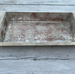 Holzteller antique groß – Bild 5
