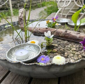 Pulsatilla Wasserschale groß – Bild 4