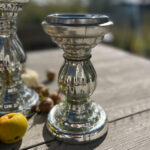 Kerzenständer silber klein