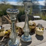 Kerzenständer silber extra groß