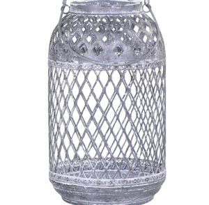 Laterne antique Zink – Bild 4