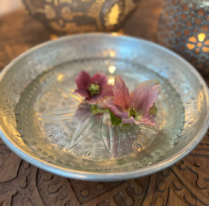 Schale Flora silber – Bild 2