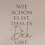 Karte - Wie schön..