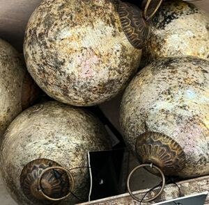 Weihnachtskugel antik – Bild 2