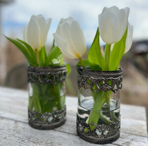 Windlicht, Vase Smilla