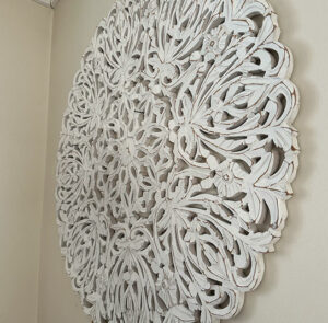 Holzbild Blume Stor – Bild 4