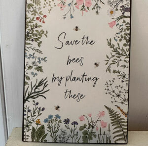 Schild Save the bees – Bild 5