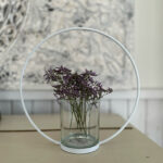 Kreis mit Vase, Teelicht