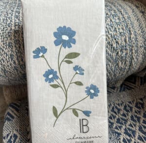 Serviette blau – Bild 4