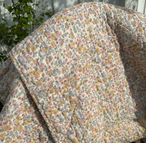 Plaid pastell blumig