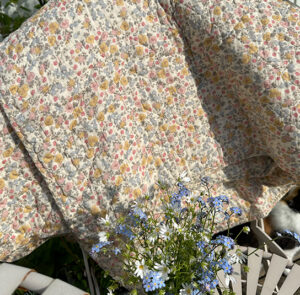 Plaid pastell blumig – Bild 10