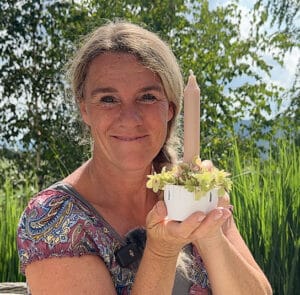 Kerzenständer Marlie hoch – Bild 3
