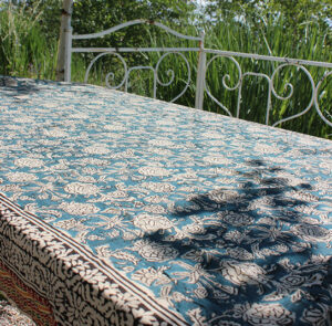 Tischtuch, Strandtuch Orientalisk blau – Bild 9