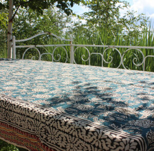 Tischtuch, Strandtuch Orientalisk blau – Bild 7