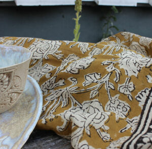 Tischtuch, Strandtuch Orientalisk gelb – Bild 12
