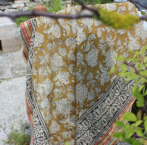 Tischtuch, Strandtuch Orientalisk gelb – Bild 3