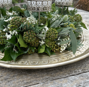 Deko-Tablett silber/gold – Bild 29