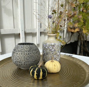 Deko-Tablett silber/gold – Bild 8