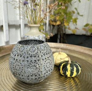 Deko-Tablett silber/gold – Bild 9
