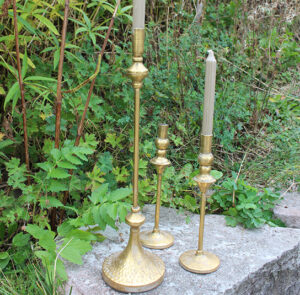 Kerzenständer Mahalia gold – Bild 3