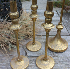 Kerzenständer Mahalia gold – Bild 2
