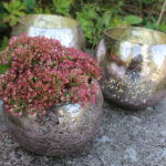 Windlicht, Vase, Übertopf Sparkling rosé