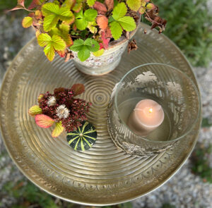 Deko-Tablett silber/gold – Bild 33