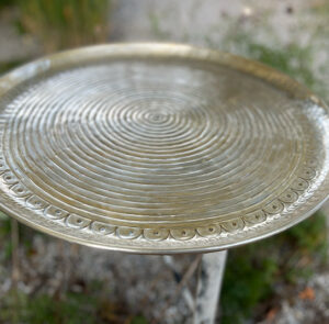 Deko-Tablett silber/gold – Bild 7