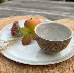 Platzset, Tischset Herz Jute – Bild 4