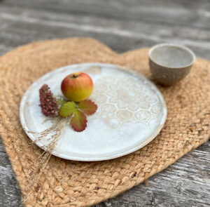 Platzset, Tischset Herz Jute – Bild 7